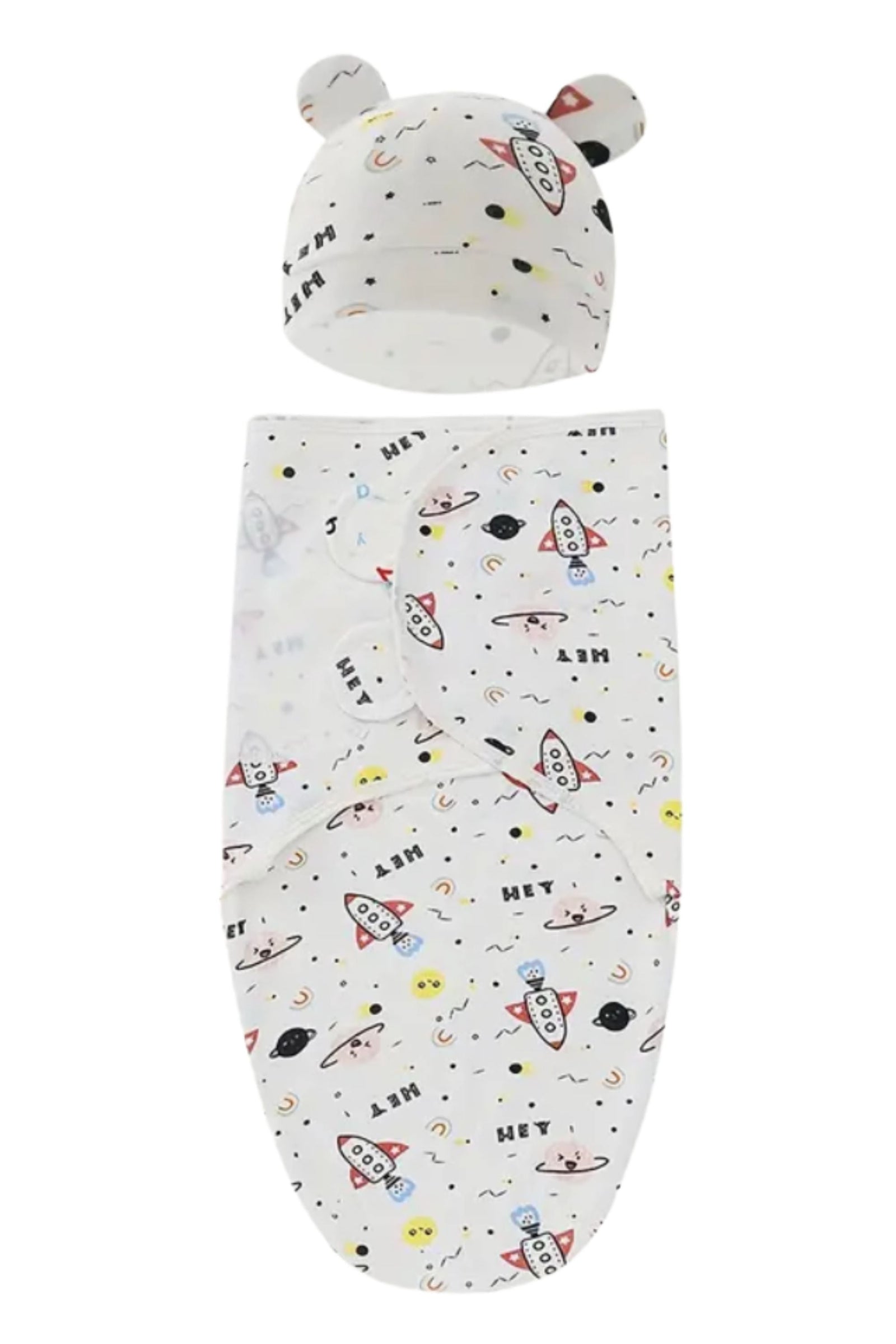 Twin Romper Set or Soothe Baby Swaddle Wrap