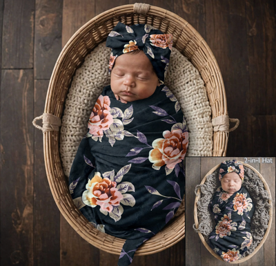 Dressed to Deliver Swadde + 2-in-1 Hat Set