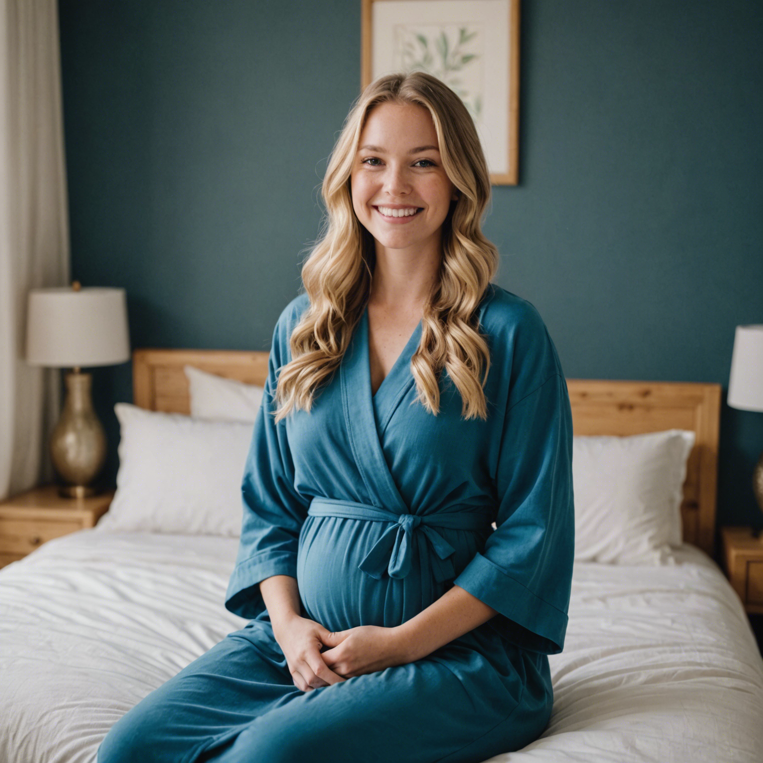 Dressed to Deliver Maternity Robe + Nursing
