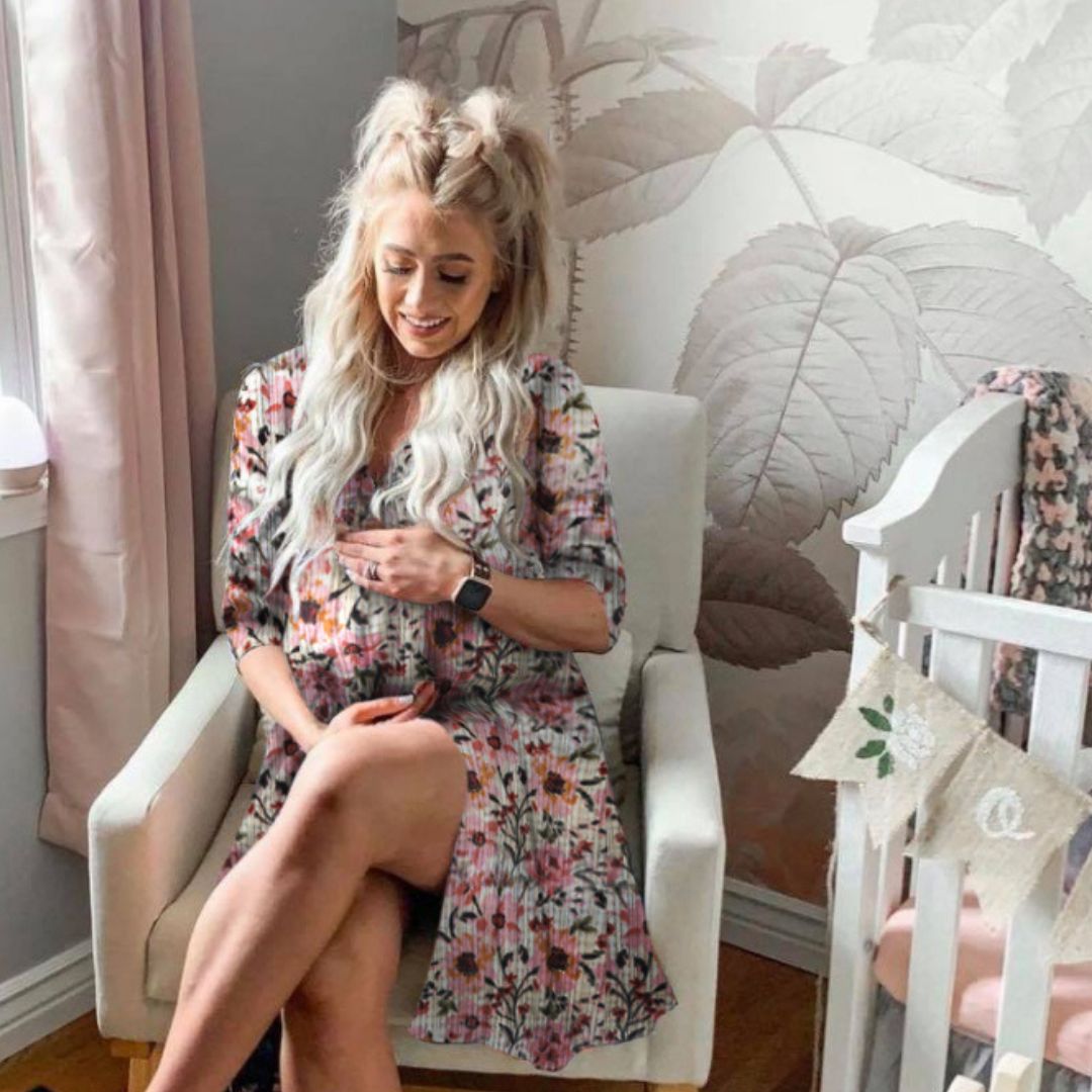 Dressed to Deliver Maternity Robe + Nursing