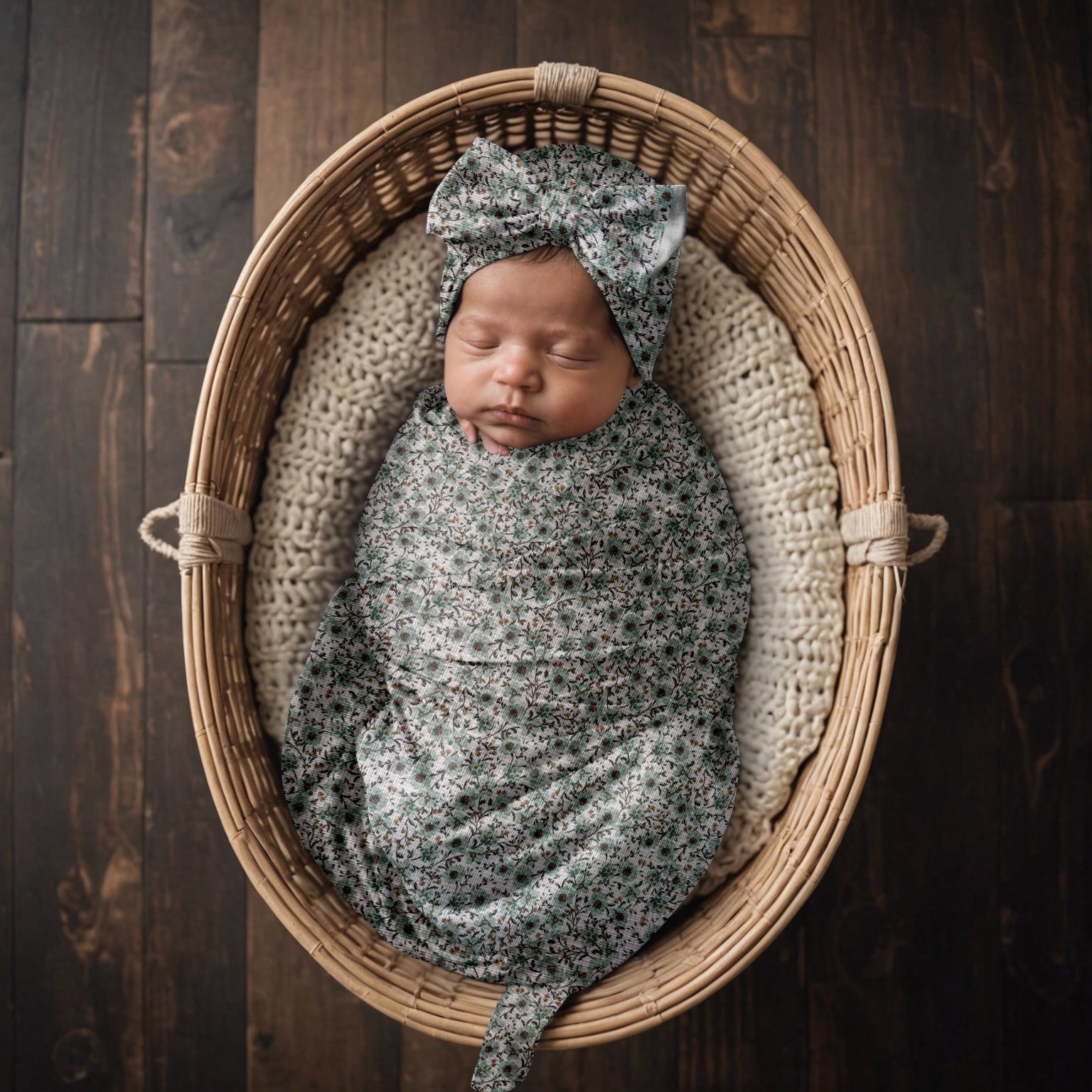 Dressed to Deliver Swadde + 2-in-1 Hat Set